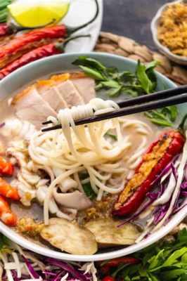  Bún Mắm Loudi: Sự pha trộn hoàn hảo giữa vị umami mặn và ngọt thanh của nước mắm!